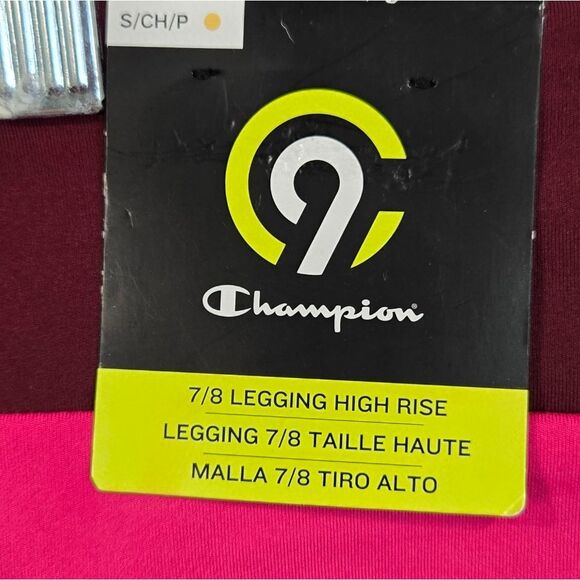 🐢 NWT  C9 Champion Women's Soft Stretch Legging With Pockets Burgundy size S - Picture 8 of 11